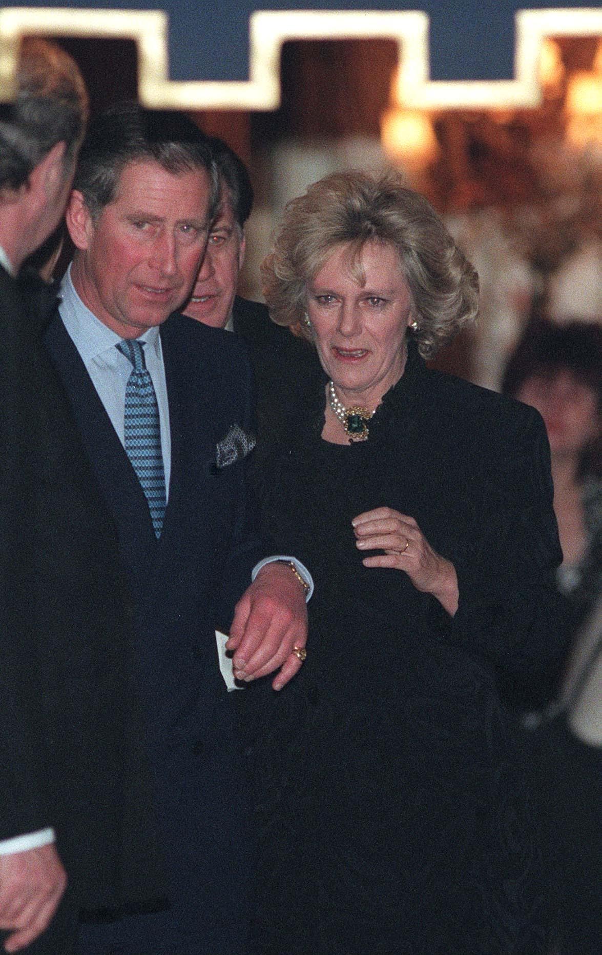 Prince Charles and Camilla on first public outing as couple