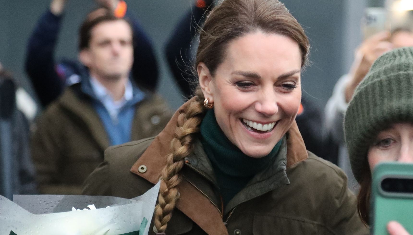 Kate Middleton smiling