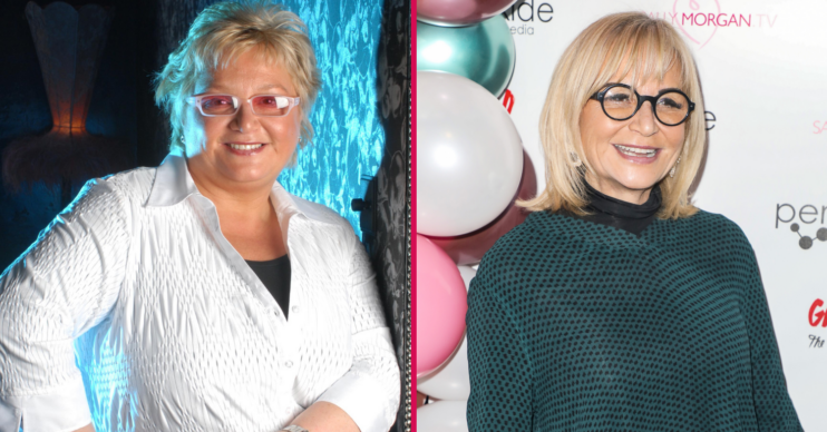 Sally Morgan looking bigger and smaller in weight