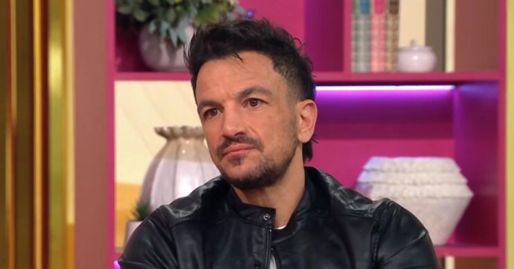 Peter Andre emotional on interview