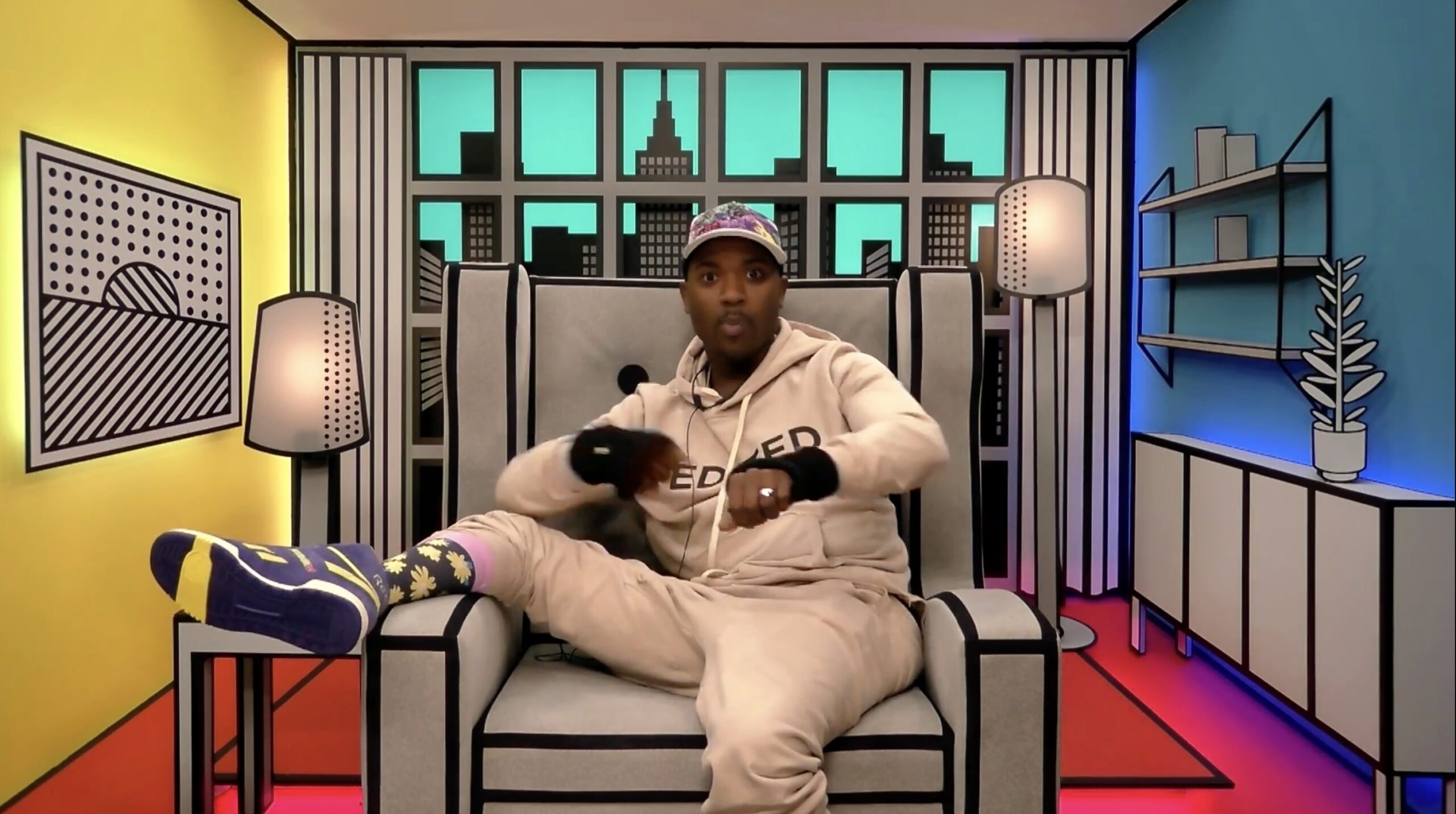 Ray J in the CBB diary room