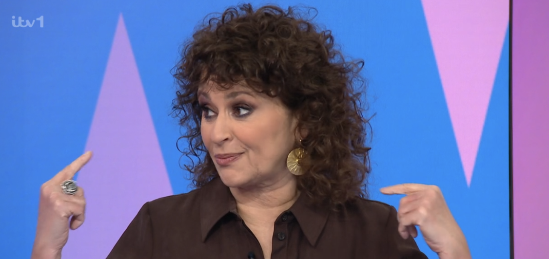 Nadia Sawalha's new hairstyle