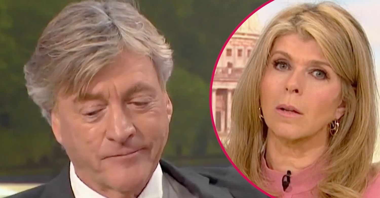 Good Morning Britain host Kate Garraway steps in as emotional Richard Madeley breaks down over heartbreaking death