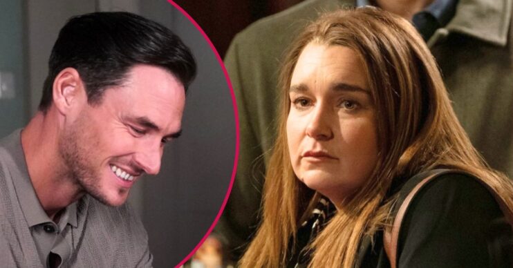 Composite image of Zack and Vicki on EastEnders (Credit: BBC/Composite: ED!)