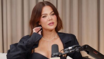 Khloé on her podcast, Khloé in Wonderland