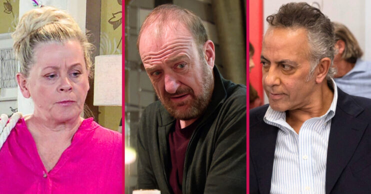 Coronation Street's Bernie, Mal, Dev