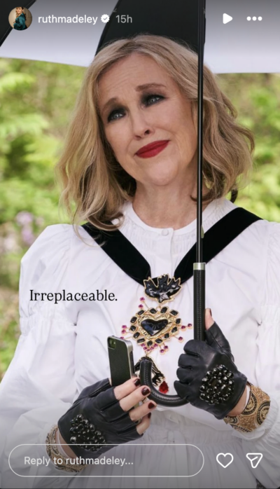 Catherine O'Hara smiling