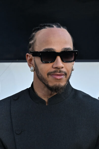 Lewis Hamilton in sunglasses