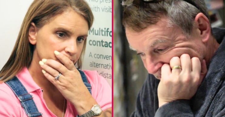 Sue and Noel Radford concerned split