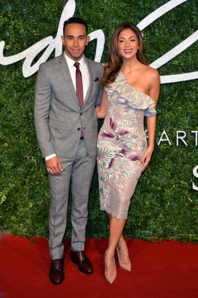 Lewis Hamilton and Nicole Scherzinger