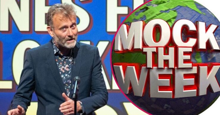 Hugh Dennis on Mock the Week and the show's logo