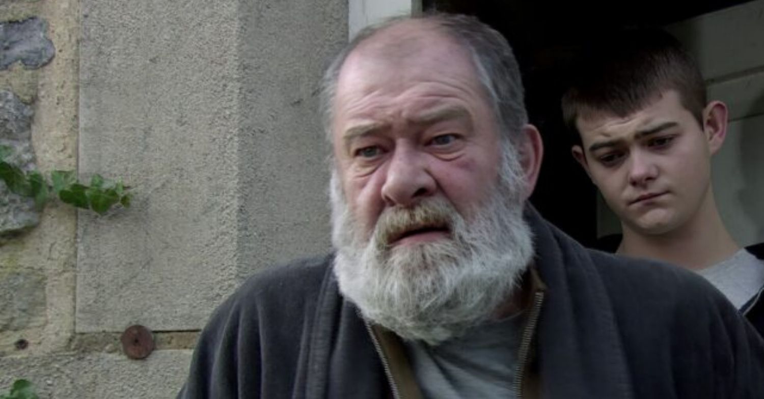 Bear upset in Emmerdale