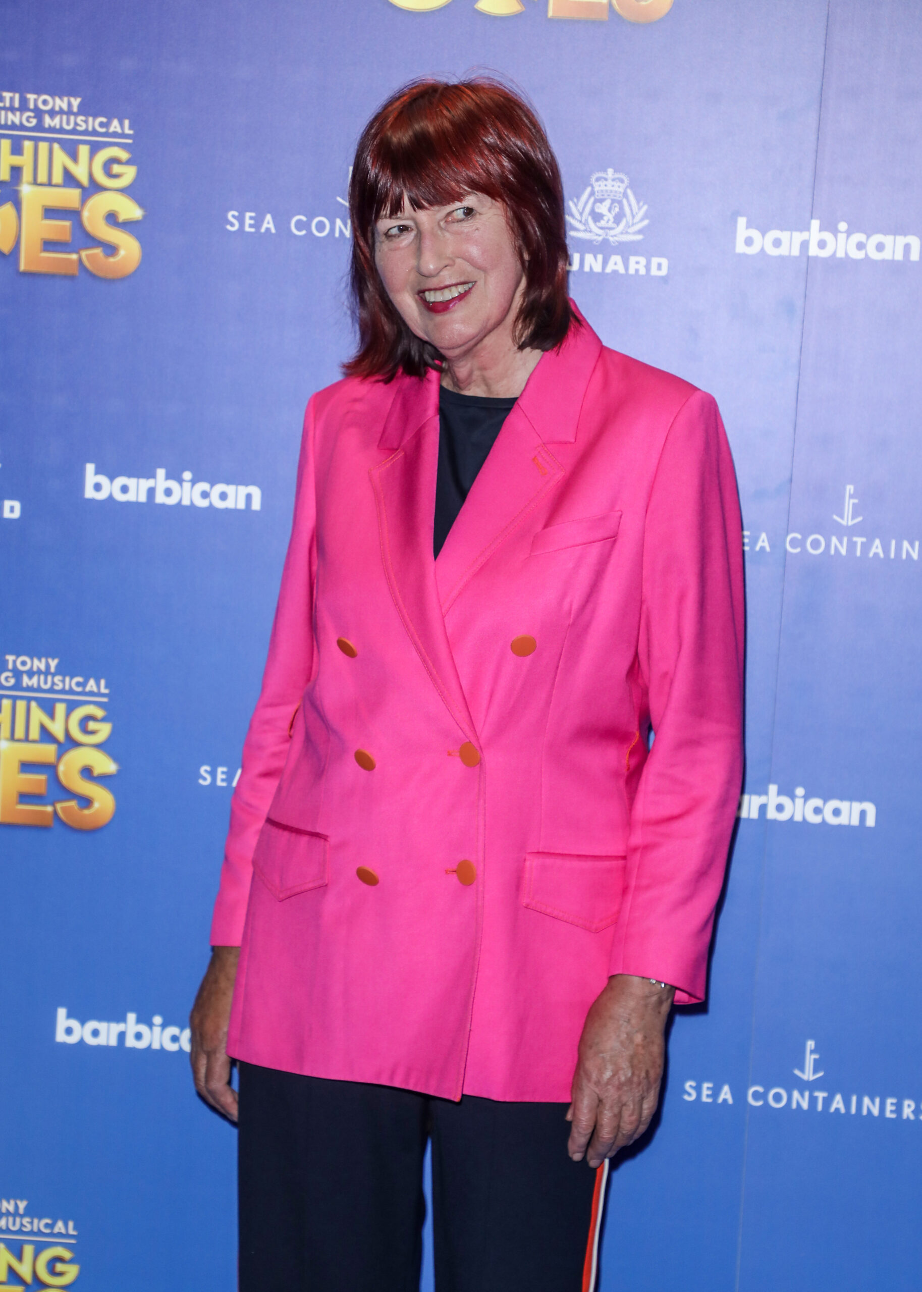 Janet Street Porter on the red carpet 