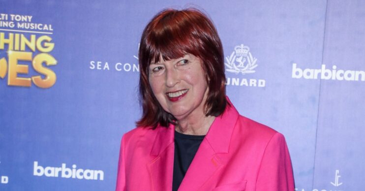 Janet Street Porter on the red carpet