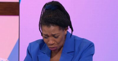 Brenda Edwards crying