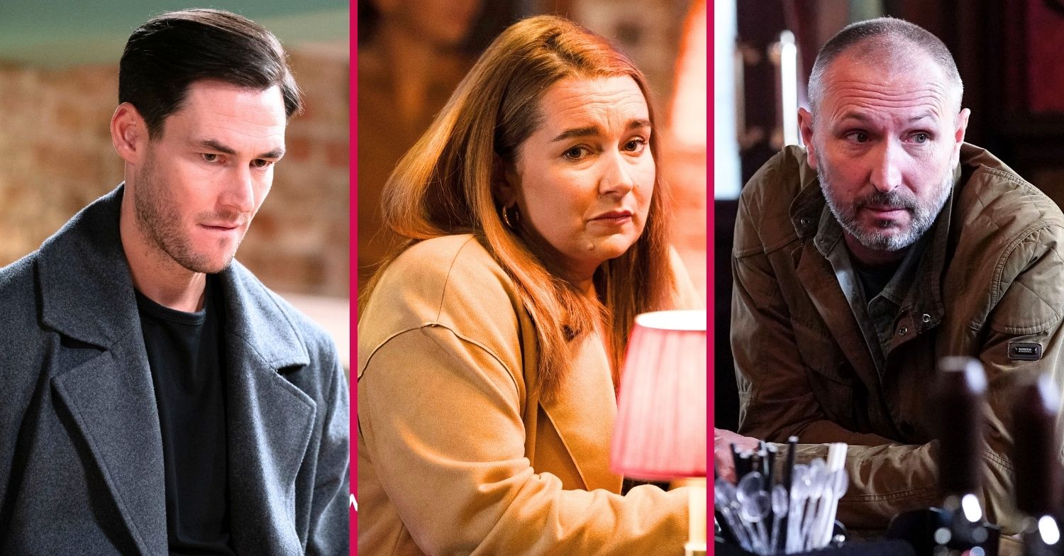 Zack, Viicki and Ross in EastEnders