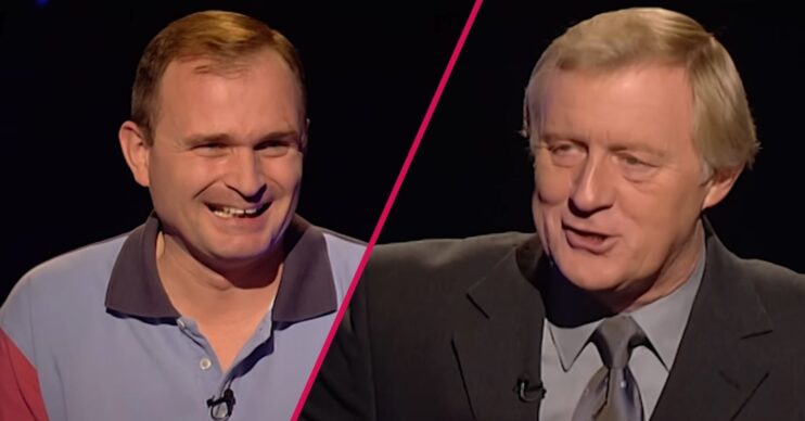 Charles Ingram and Chris Tarrant on Who Wants To Be A Millionaire