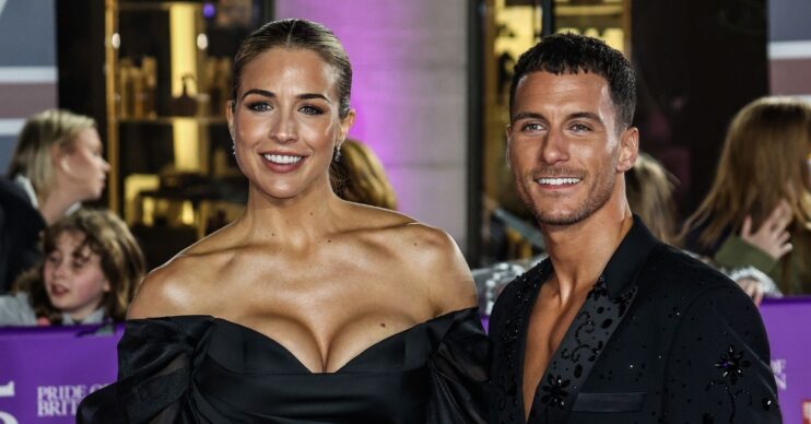 Gemma Atkinson and Gorka Marquez smiling