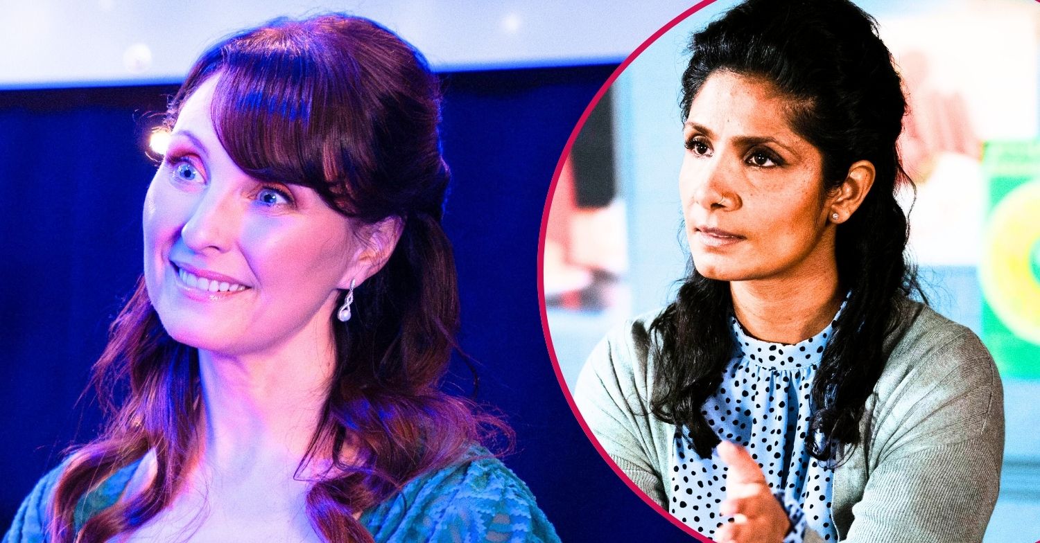 Honey and Suki split screen