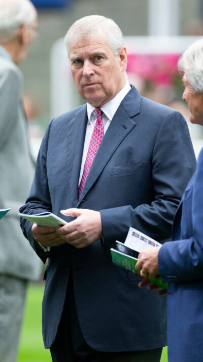 Andrew Mountbatten-Windsor frowning