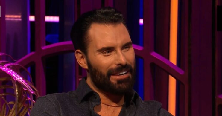 Rylan Clark on a show