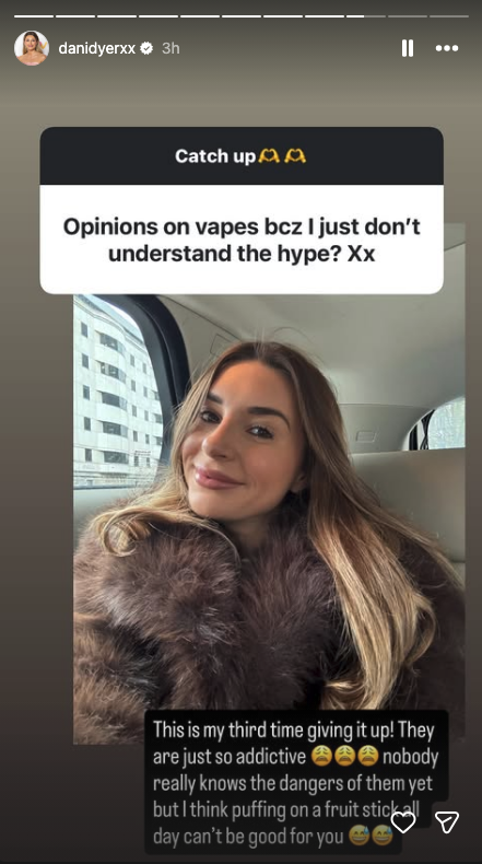 Dani Dyer on Instagram