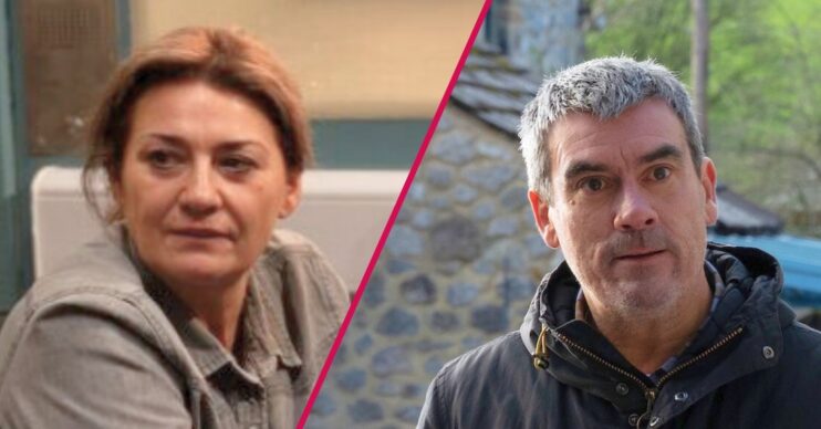 Moira and Cain in Emmerdale split pic (Credit: ITV/Comp ED!)