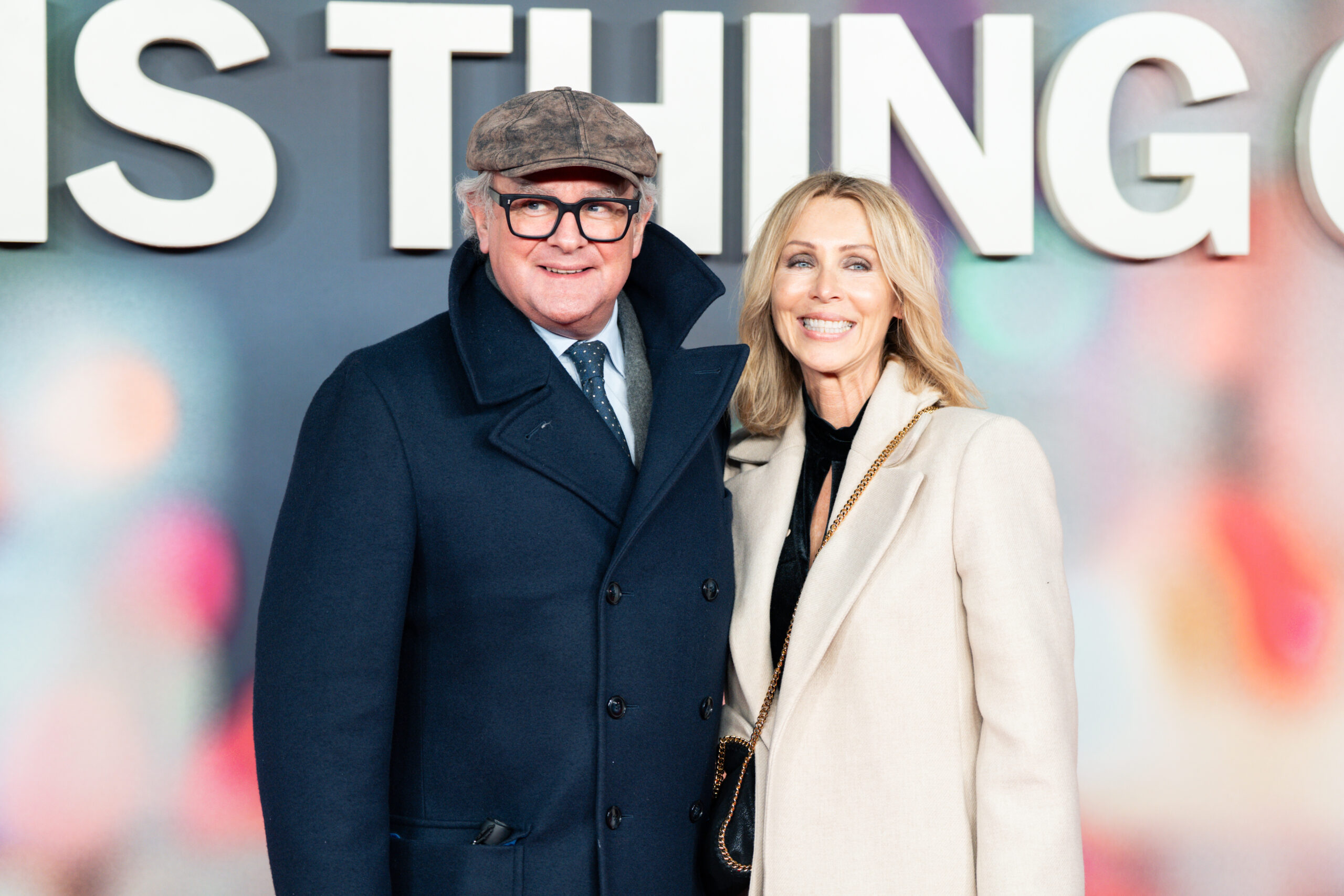 Hugh Bonneville and his new girlfriend