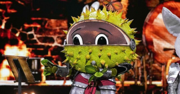 Conkers performing on The Masked Singer