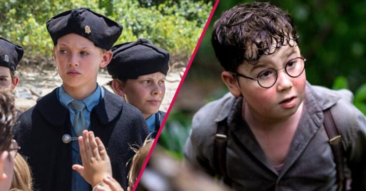 Jack, Roger, and Piggy in Lord of the Flies