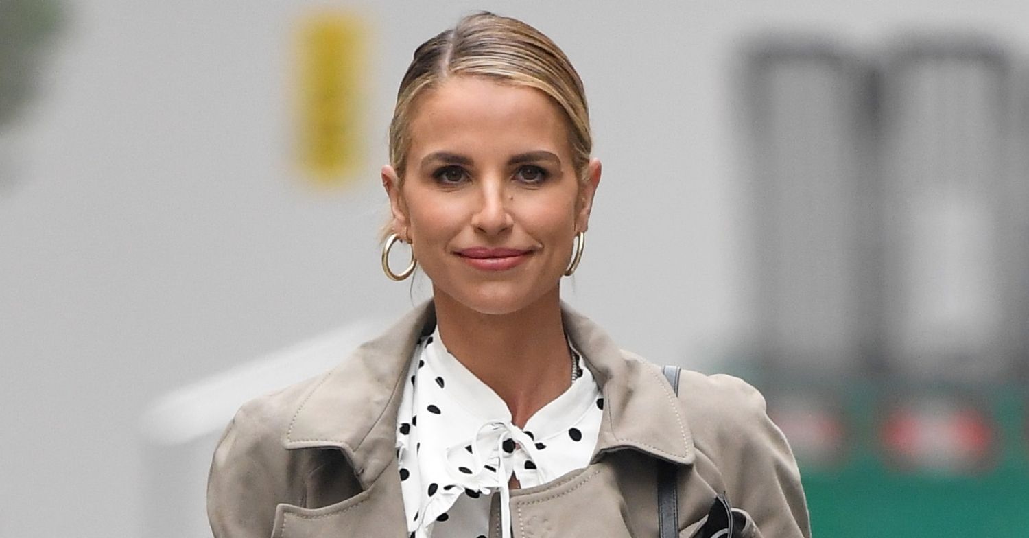 Vogue Williams looking in front