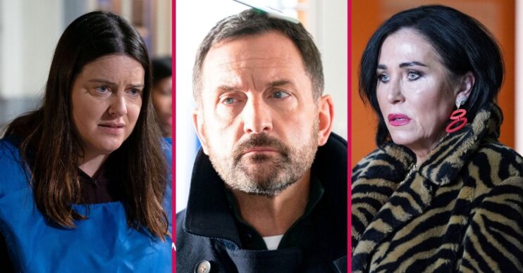 Zoe, Jake and Kat split image