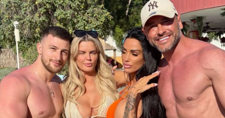 Katie, Kerry, Lee Andrews Dubai