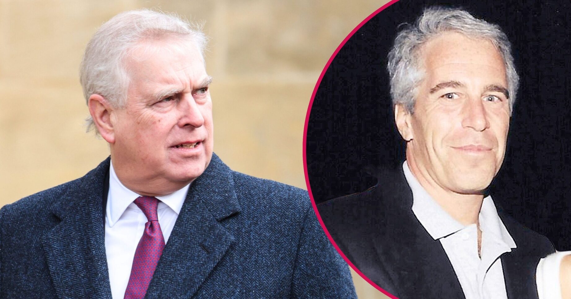 ED composite of Andrew Mountbatten-Windsor and Jeffrey Epstein