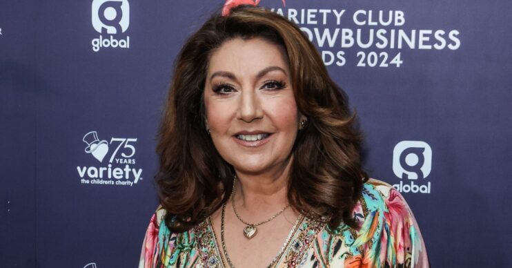 Jane McDonald smiling