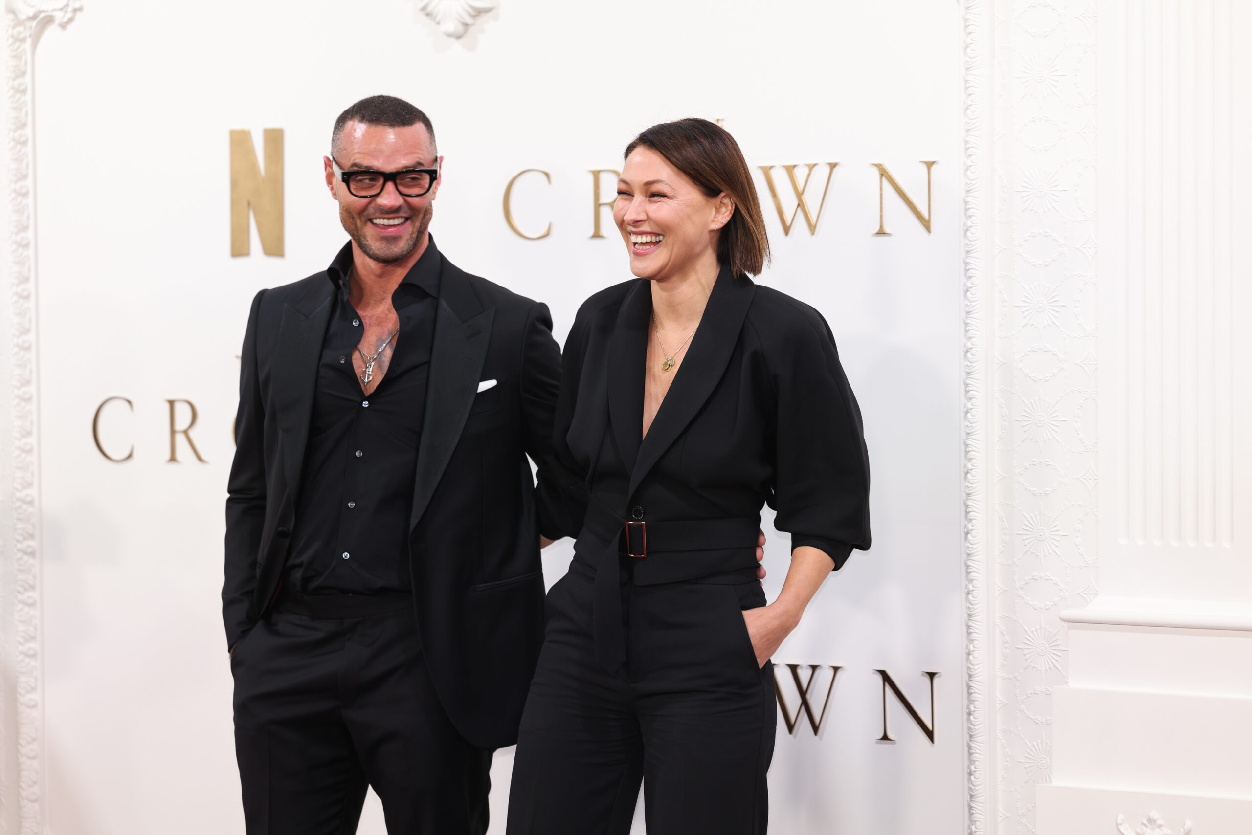 Matt and Emma Willis at an event together smiling