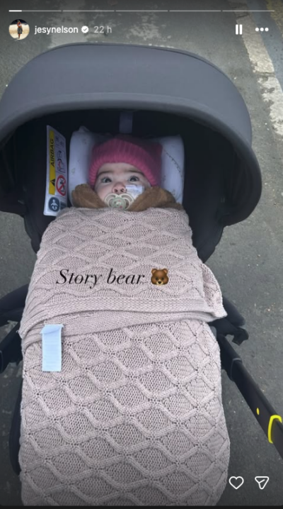 Jesy Nelson's daughter Story
