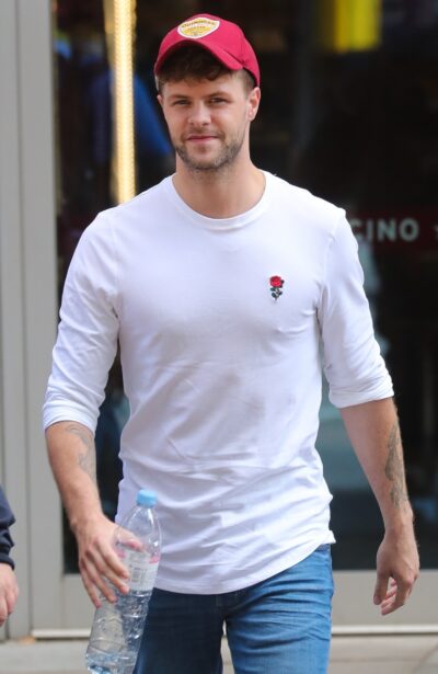 Jay McGuiness looking in front