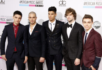 The Wanted on the red carpet