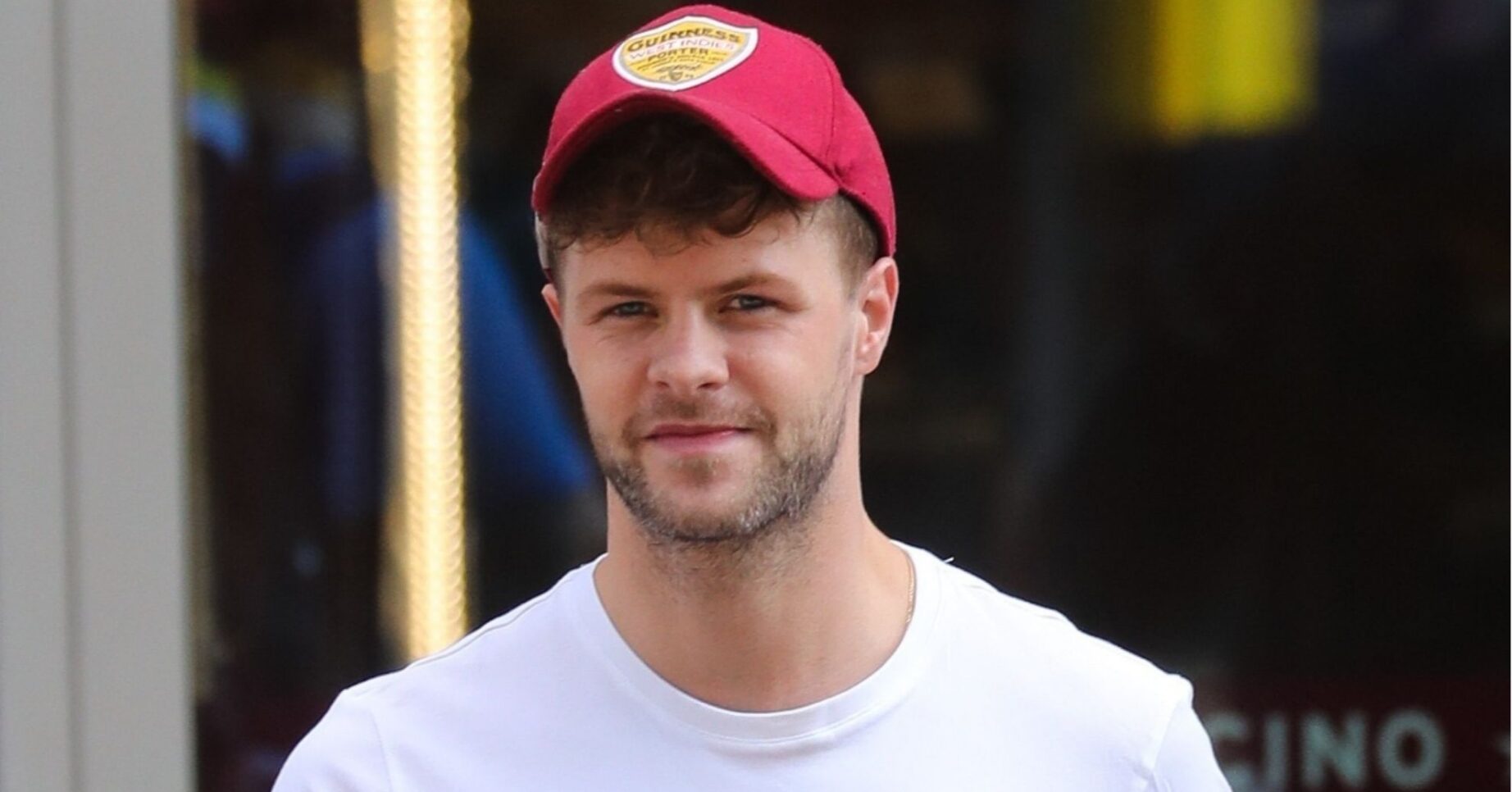 Jay McGuiness smiling