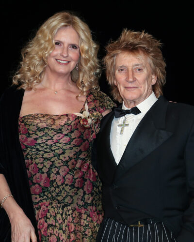 Penny Lancaster and Rod Stewart