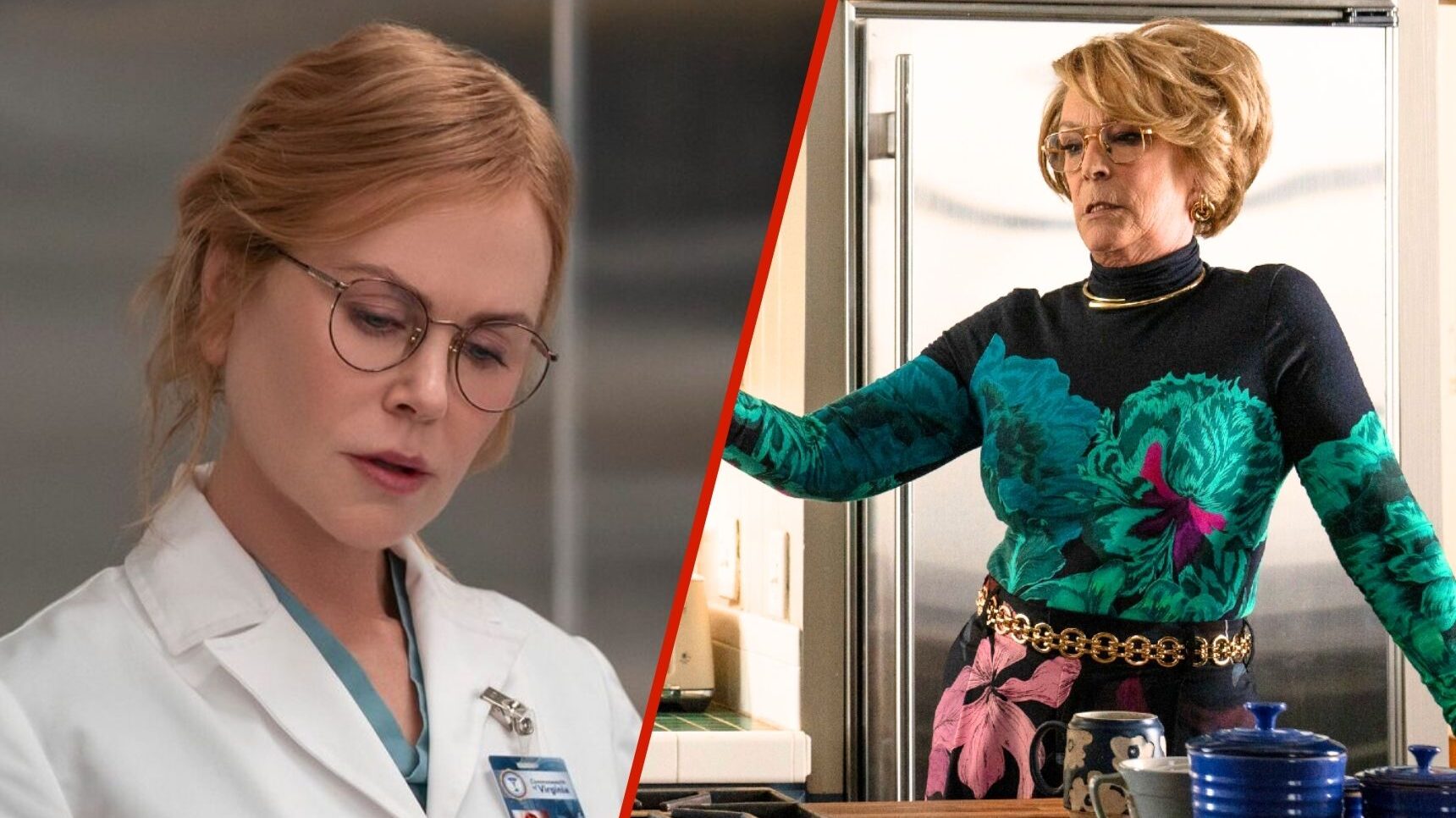 Nicole Kidman and Jamie Lee Curtis in Scarpetta