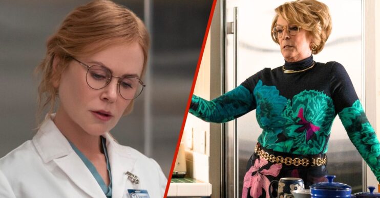 Nicole Kidman and Jamie Lee Curtis in Scarpetta