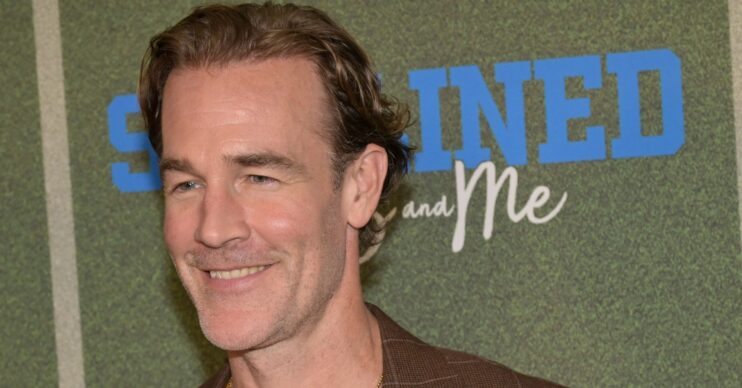 James Van Der Beek smiling