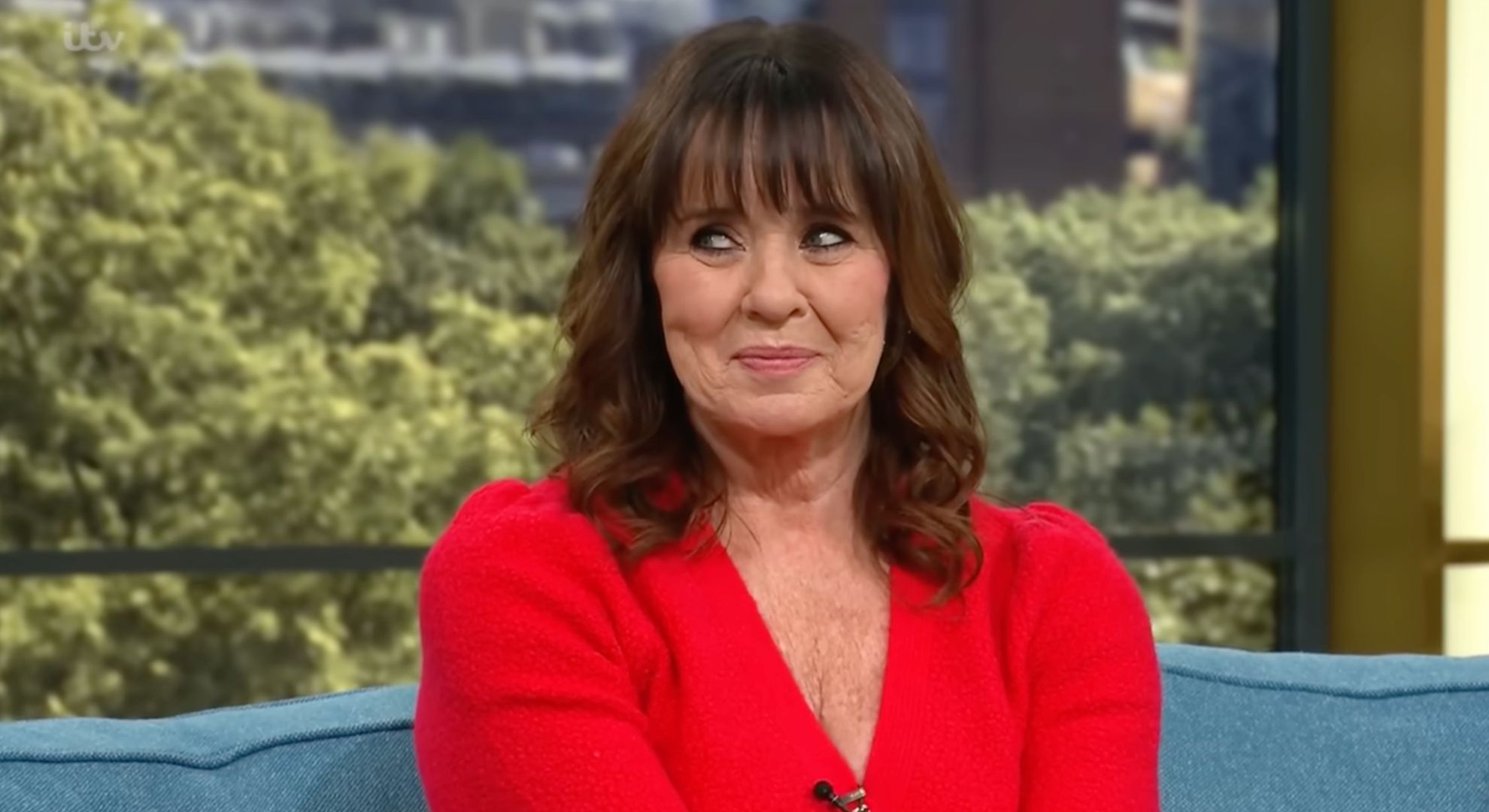 Coleen Nolan red jumper