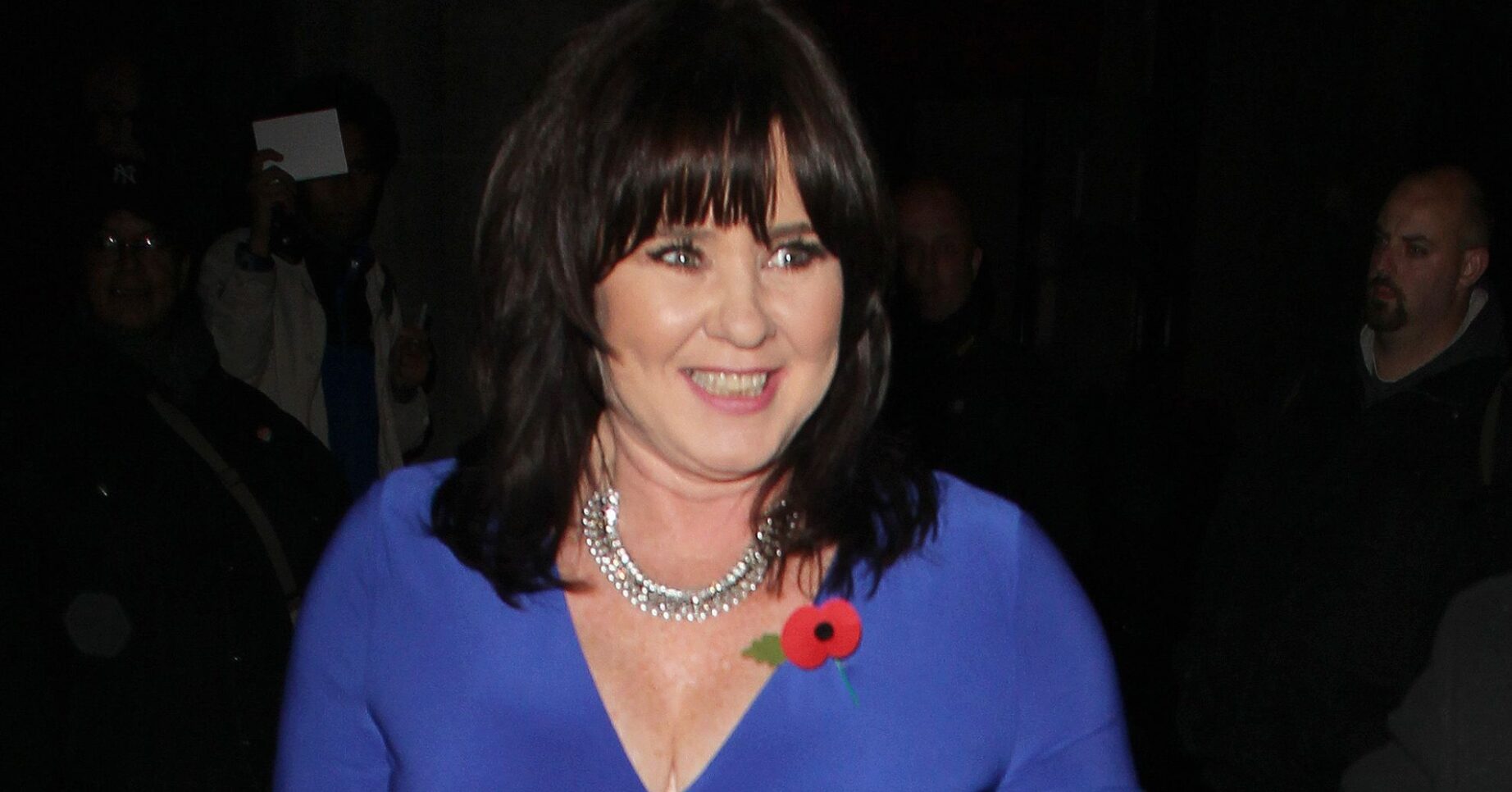 Coleen Nolan blue dress