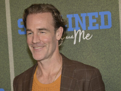 James Van Der Beek smiling