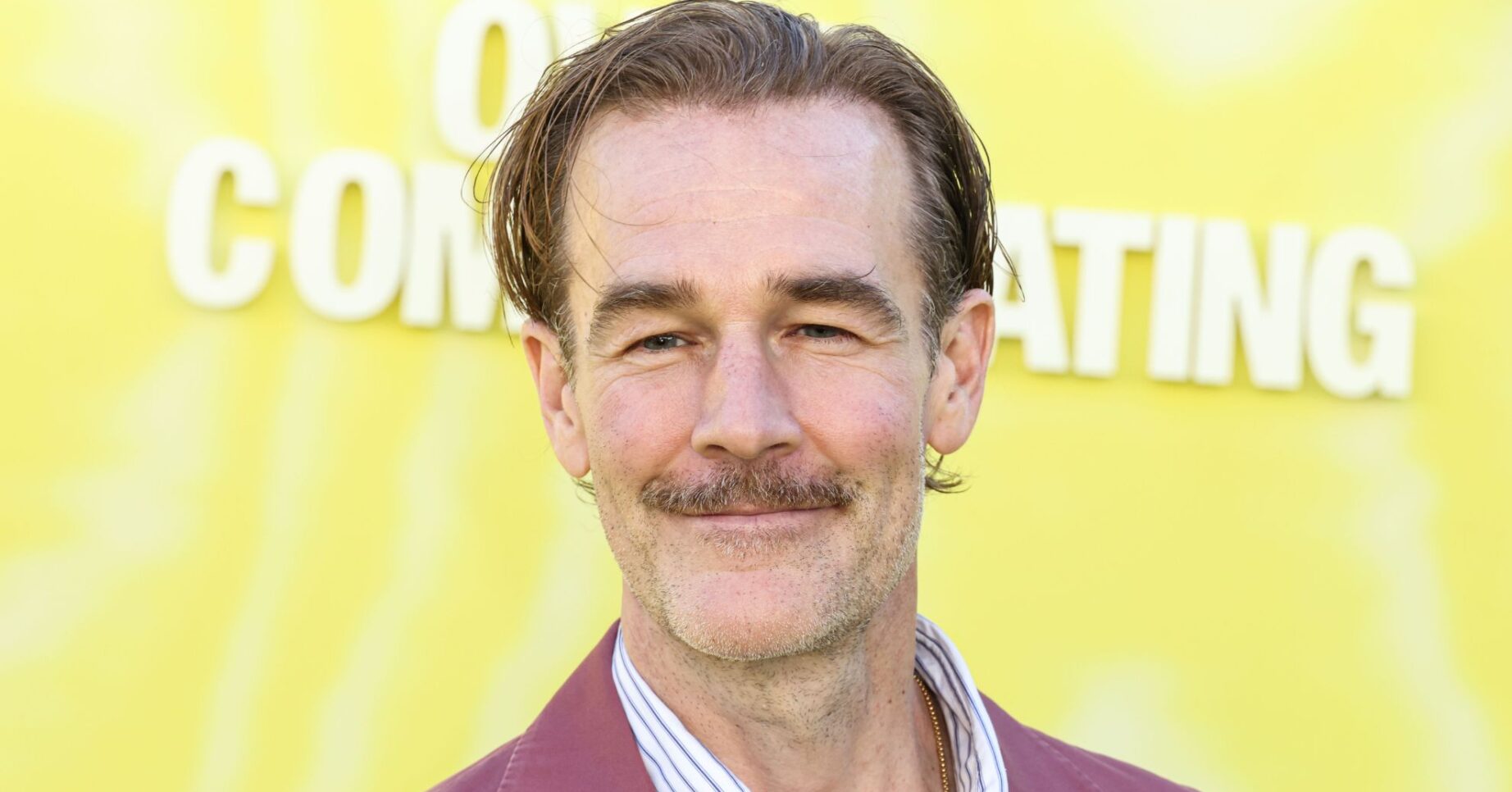 James Van Der Beek smiling