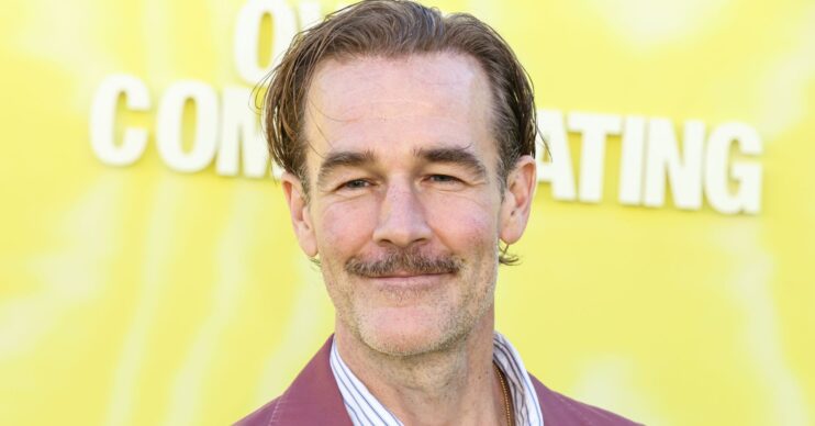 James Van Der Beek smiling