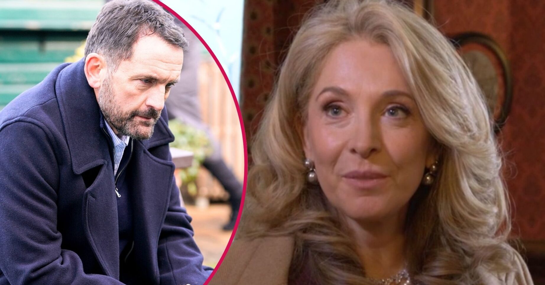 Jake and Chrissie split image